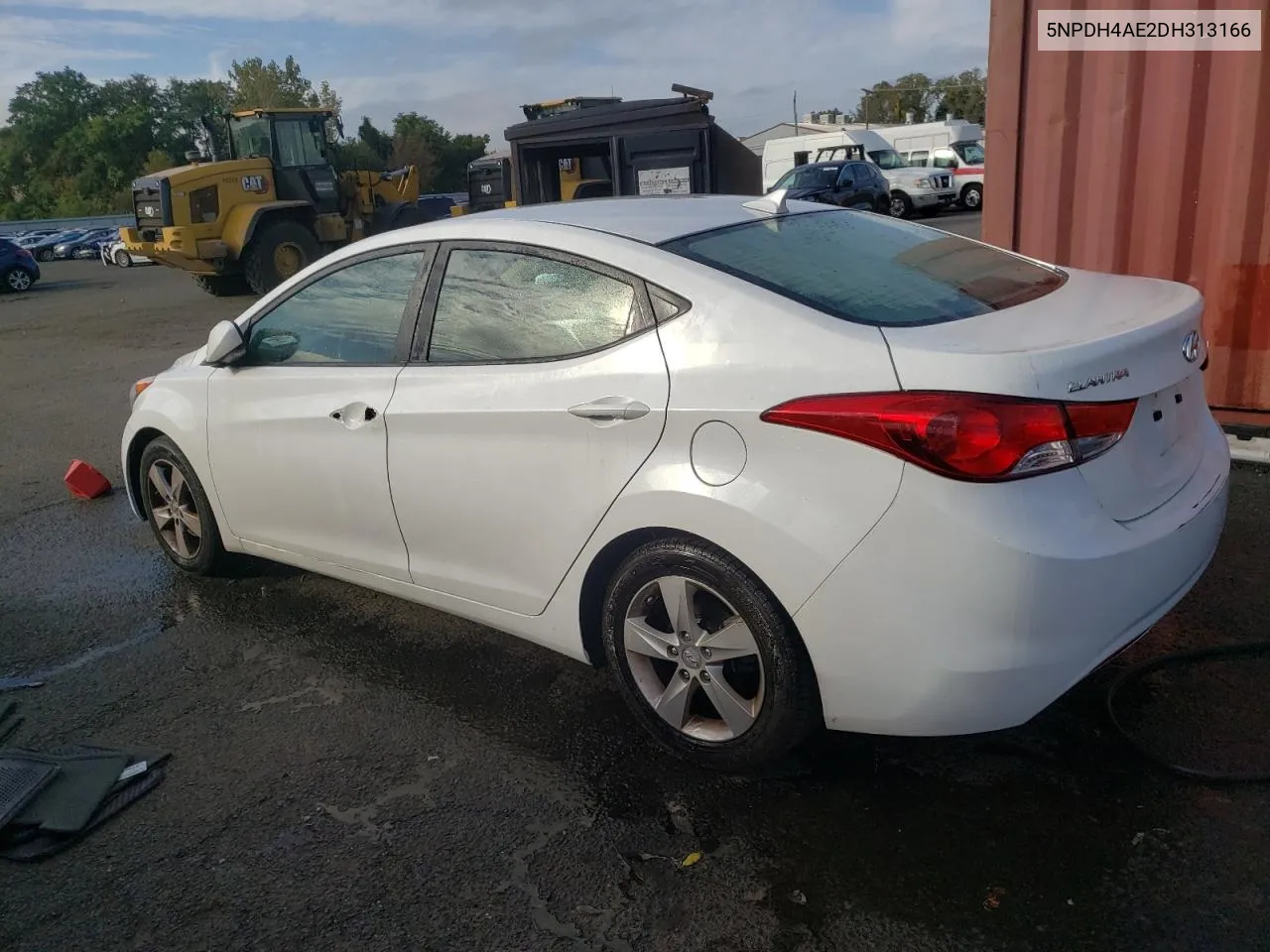 2013 Hyundai Elantra Gls VIN: 5NPDH4AE2DH313166 Lot: 73358964