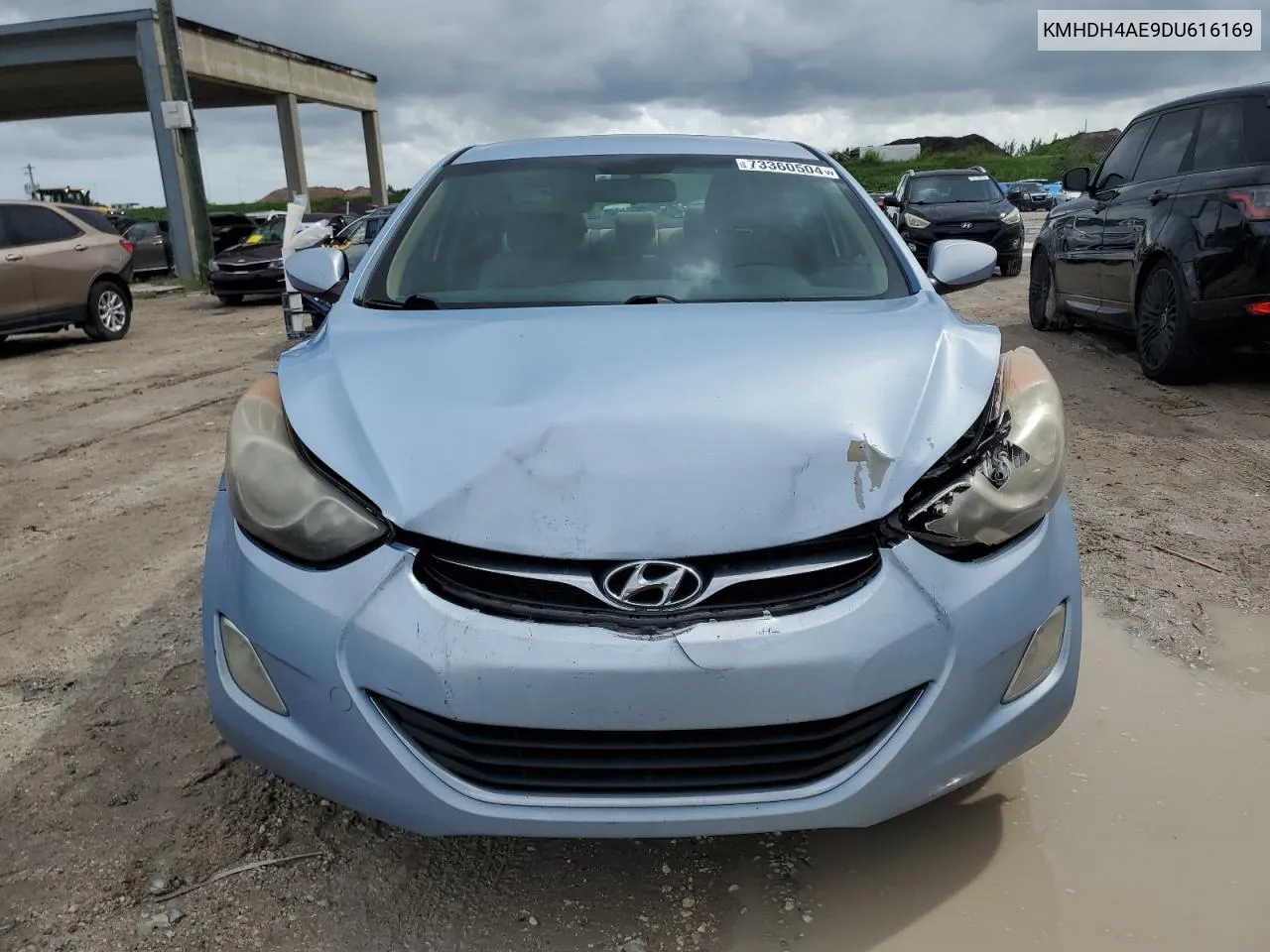 KMHDH4AE9DU616169 2013 Hyundai Elantra Gls