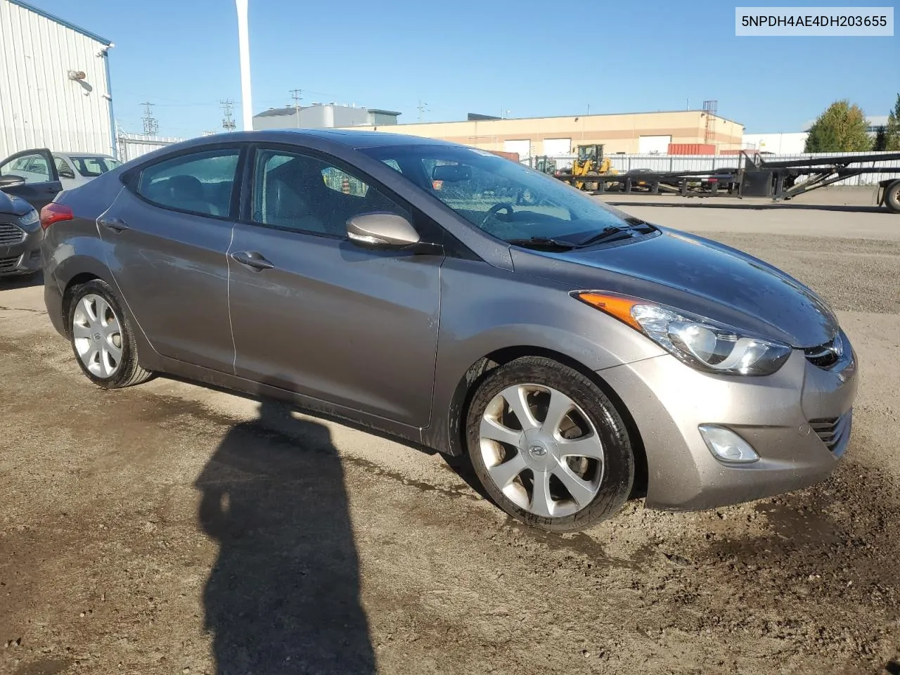 2013 Hyundai Elantra Gls VIN: 5NPDH4AE4DH203655 Lot: 73476064