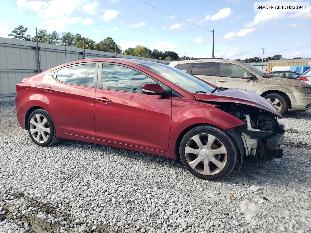 5NPDH4AE4DH330941 2013 Hyundai Elantra Gls