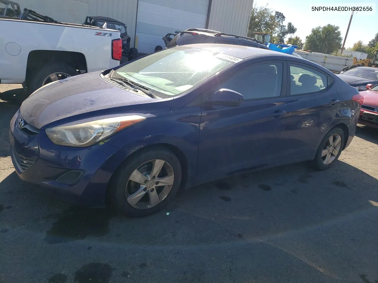 2013 Hyundai Elantra Gls VIN: 5NPDH4AE0DH362656 Lot: 73565484