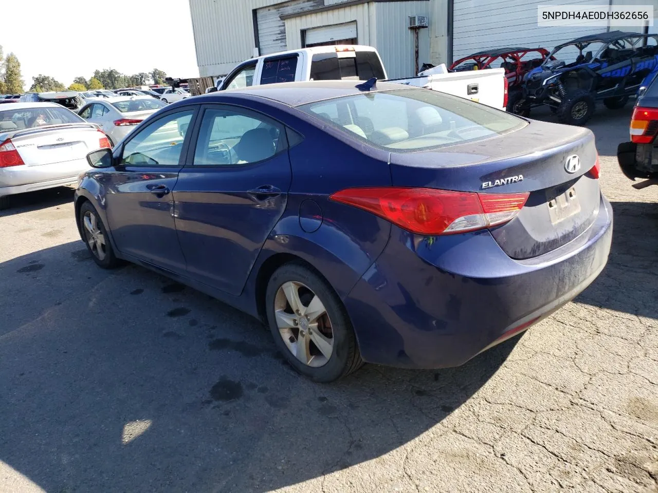 2013 Hyundai Elantra Gls VIN: 5NPDH4AE0DH362656 Lot: 73565484