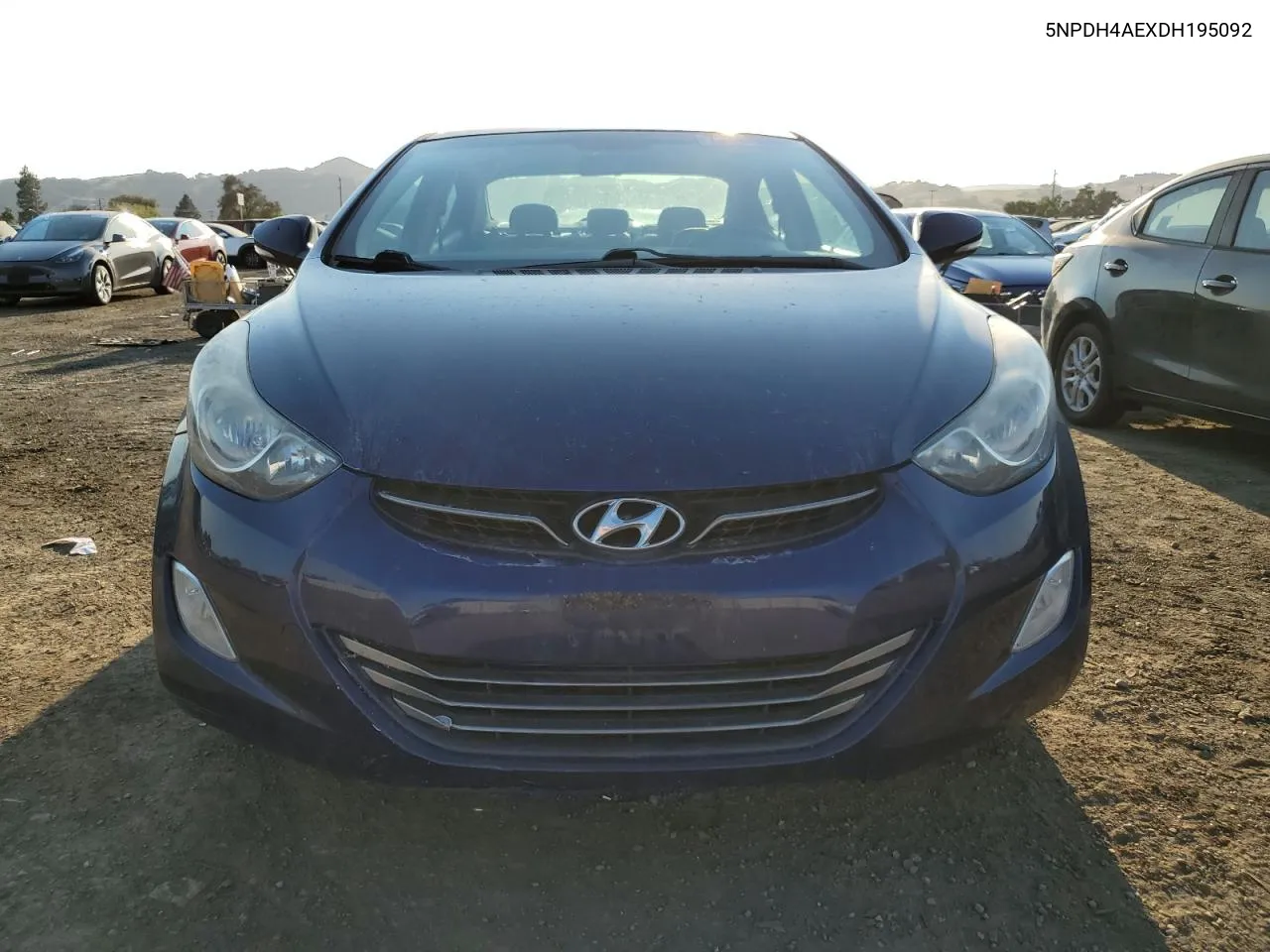 2013 Hyundai Elantra Gls VIN: 5NPDH4AEXDH195092 Lot: 73848934