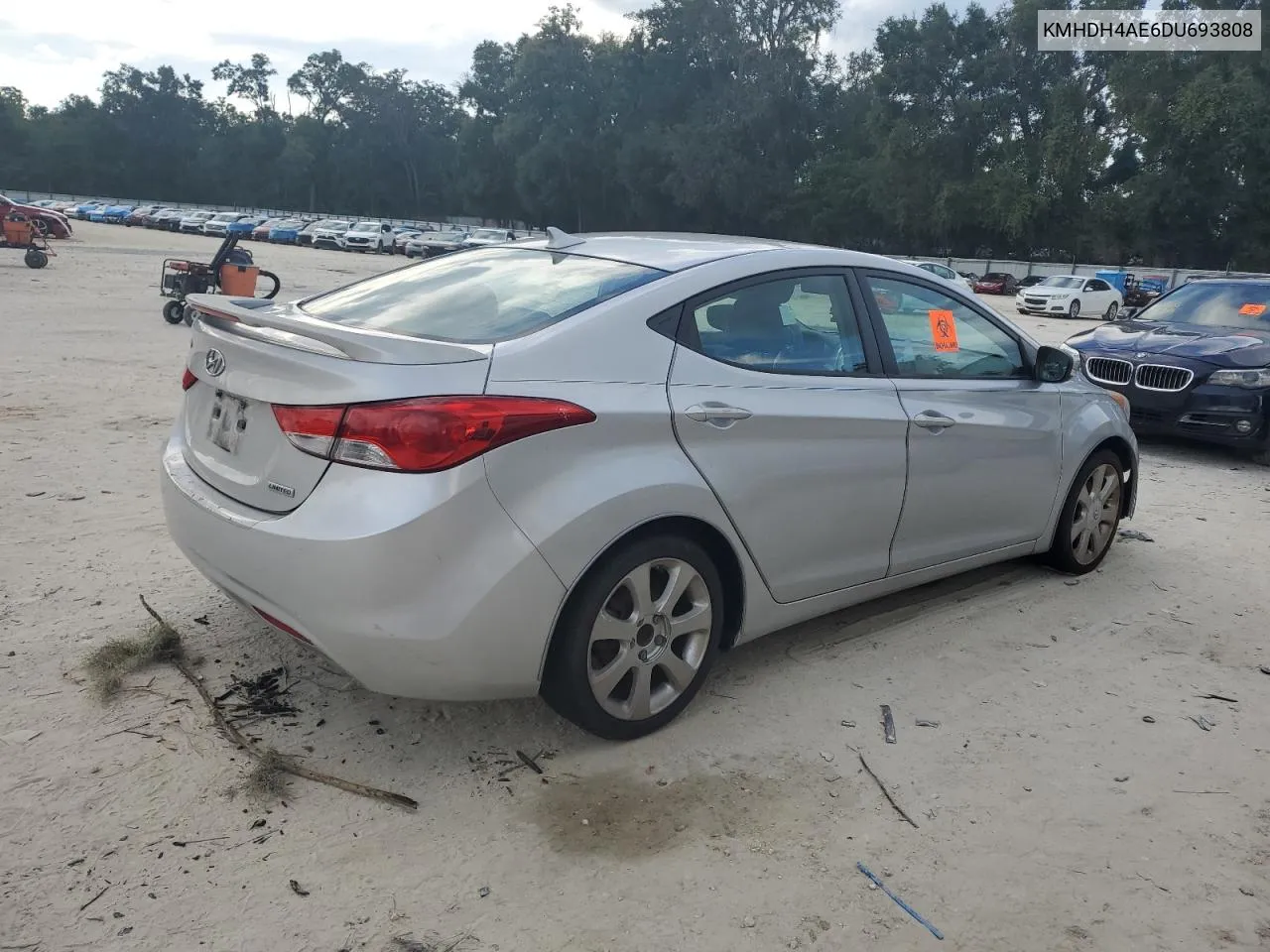 2013 Hyundai Elantra Gls VIN: KMHDH4AE6DU693808 Lot: 73874154