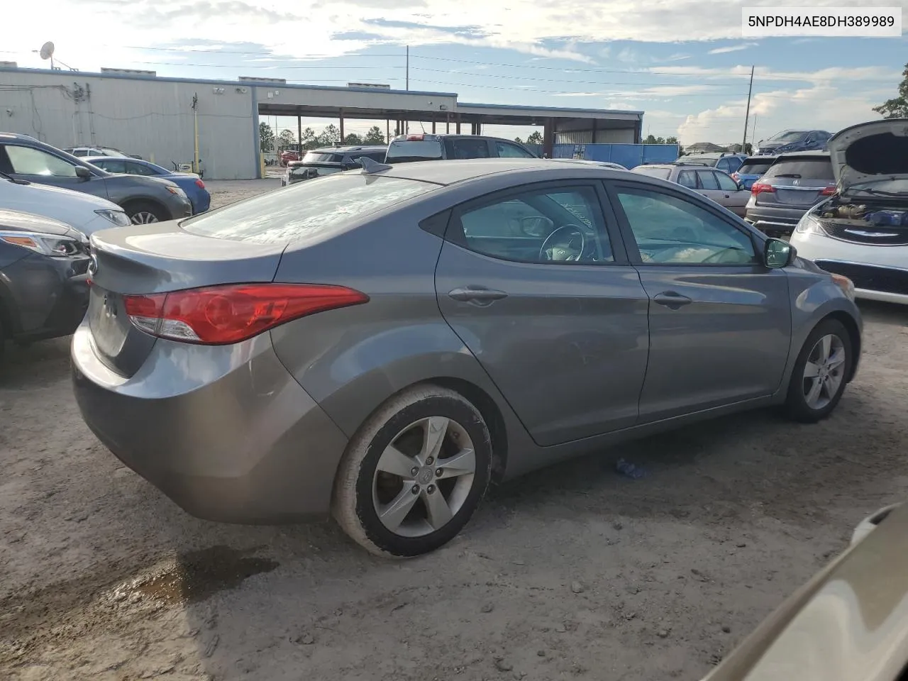 2013 Hyundai Elantra Gls VIN: 5NPDH4AE8DH389989 Lot: 73896114