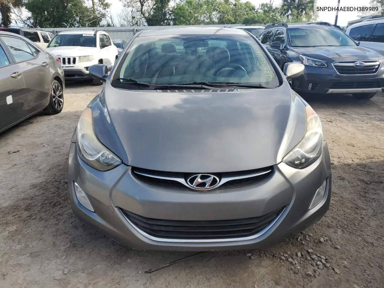 2013 Hyundai Elantra Gls VIN: 5NPDH4AE8DH389989 Lot: 73896114