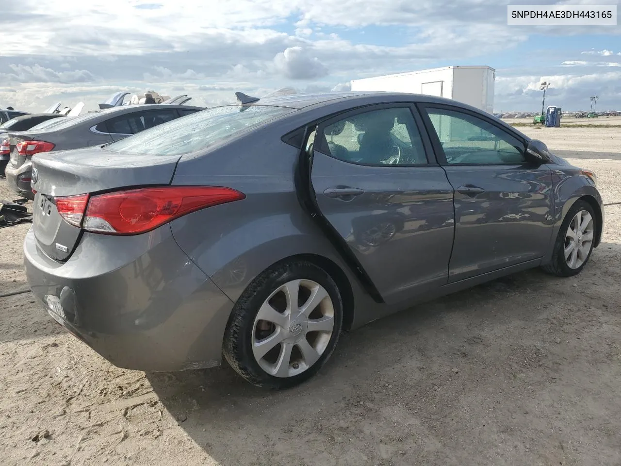 5NPDH4AE3DH443165 2013 Hyundai Elantra Gls