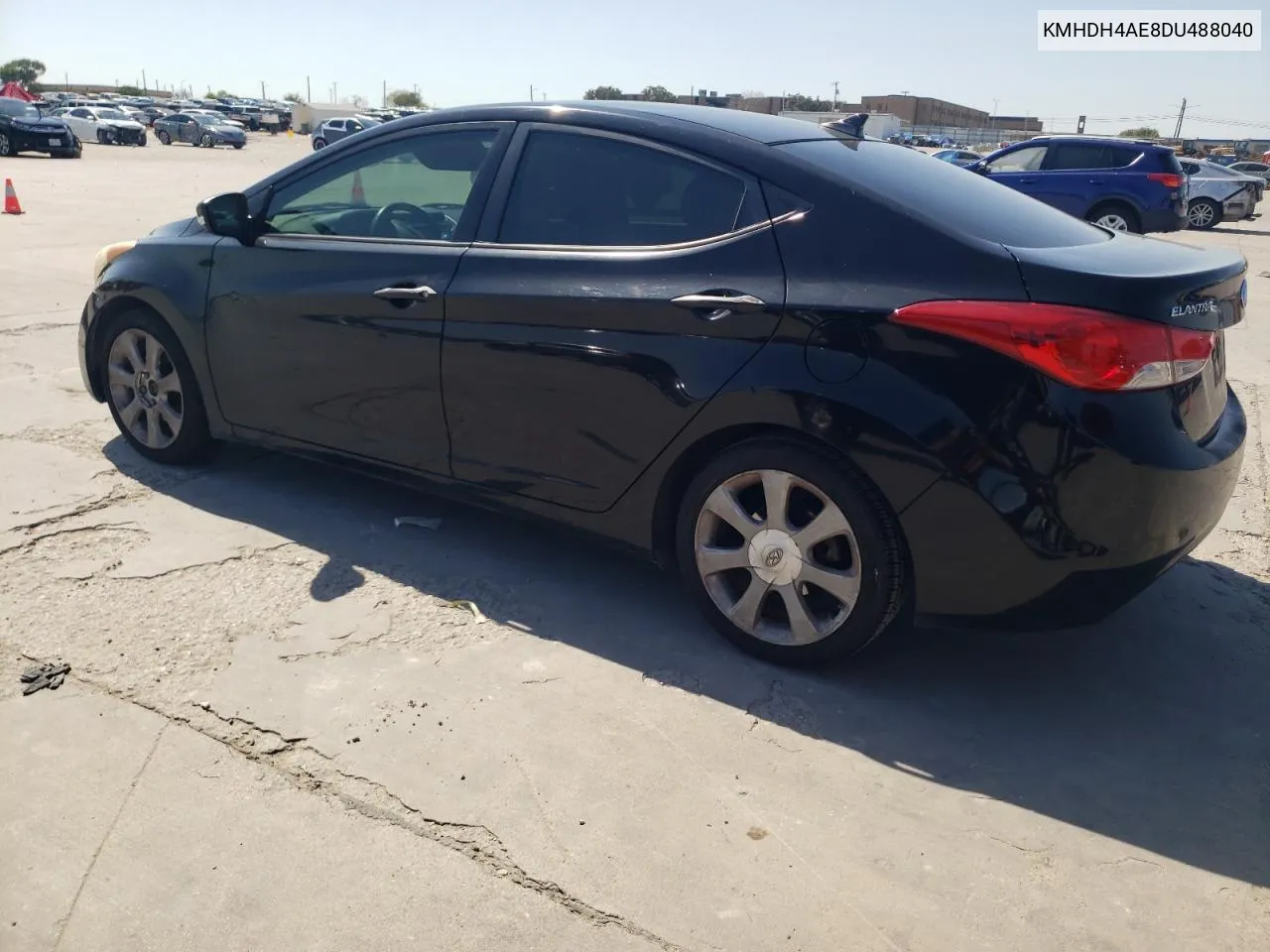 2013 Hyundai Elantra Gls VIN: KMHDH4AE8DU488040 Lot: 74093464