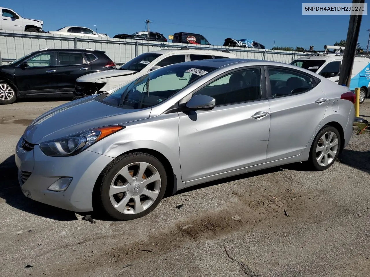 2013 Hyundai Elantra Gls VIN: 5NPDH4AE1DH290270 Lot: 74114294