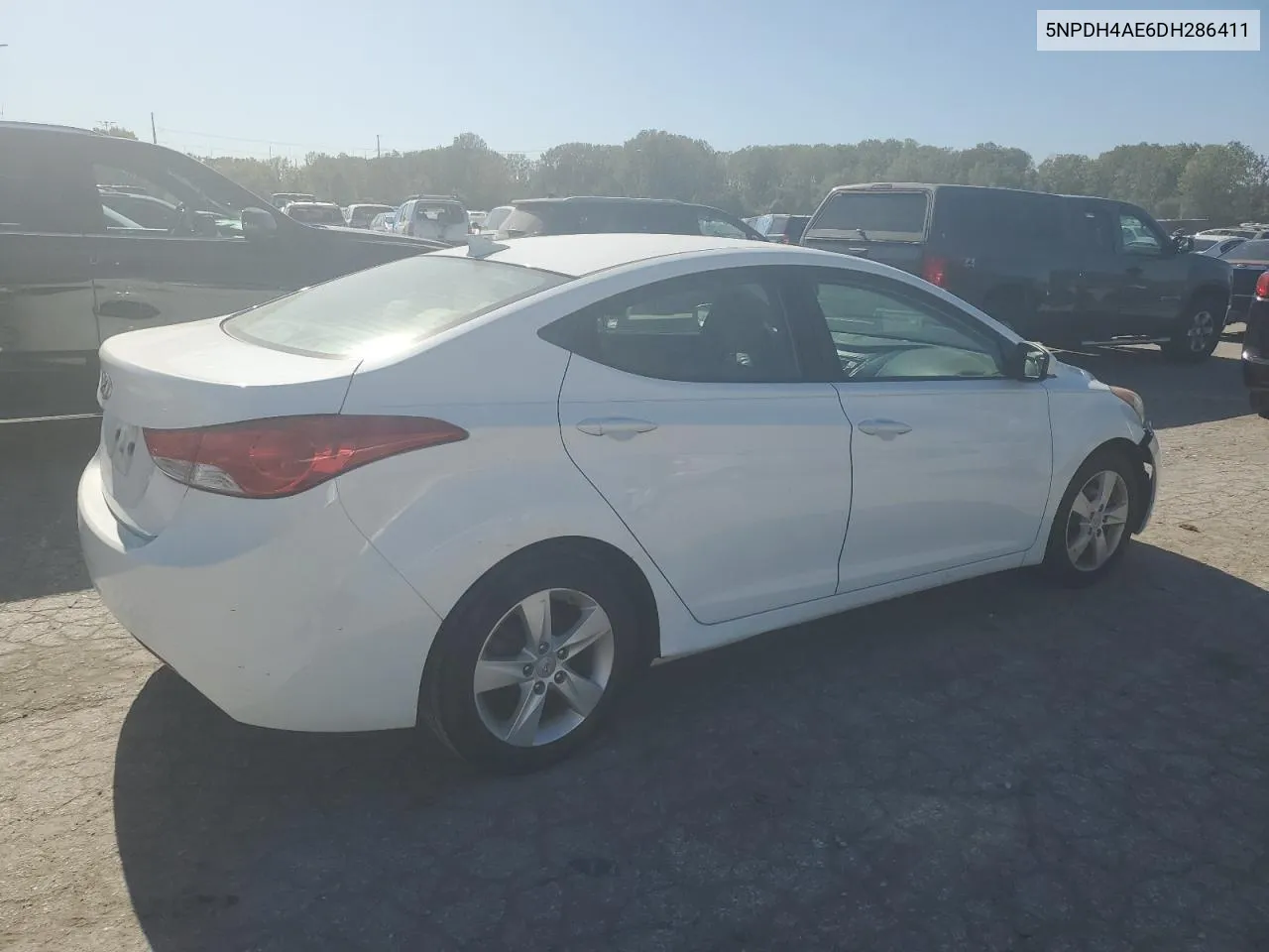 2013 Hyundai Elantra Gls VIN: 5NPDH4AE6DH286411 Lot: 74145904