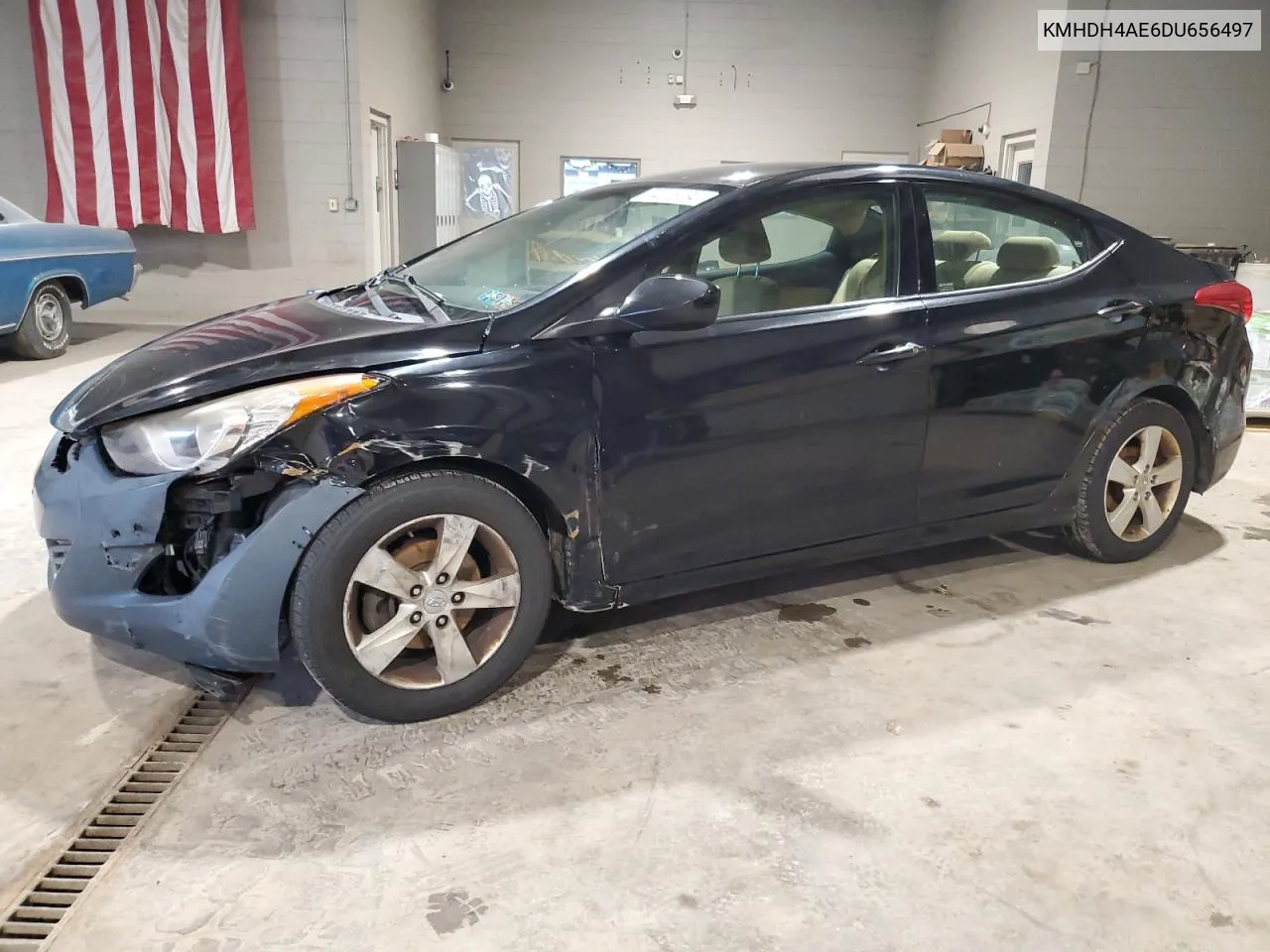 2013 Hyundai Elantra Gls VIN: KMHDH4AE6DU656497 Lot: 74215134