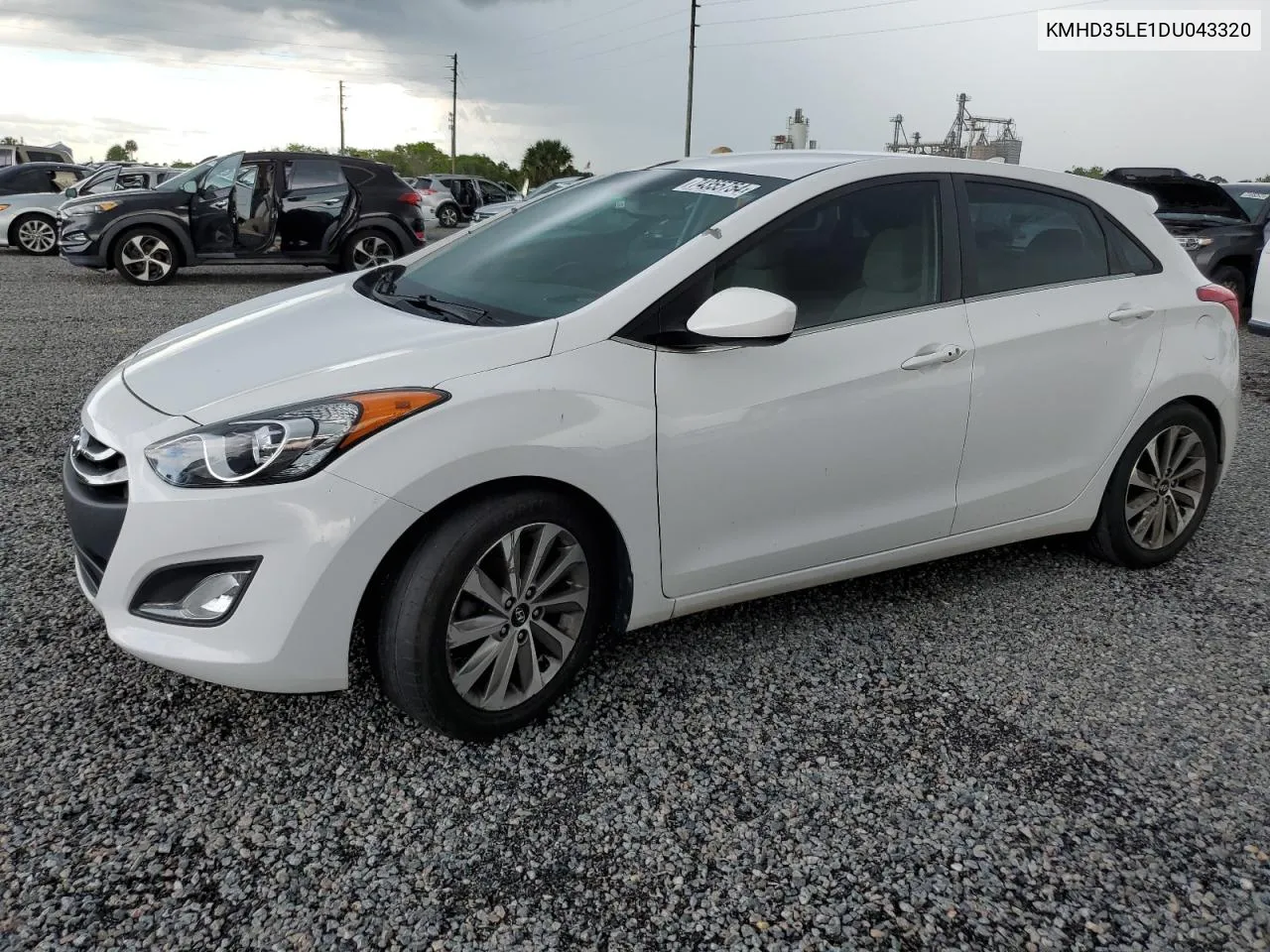 2013 Hyundai Elantra Gt VIN: KMHD35LE1DU043320 Lot: 74355754