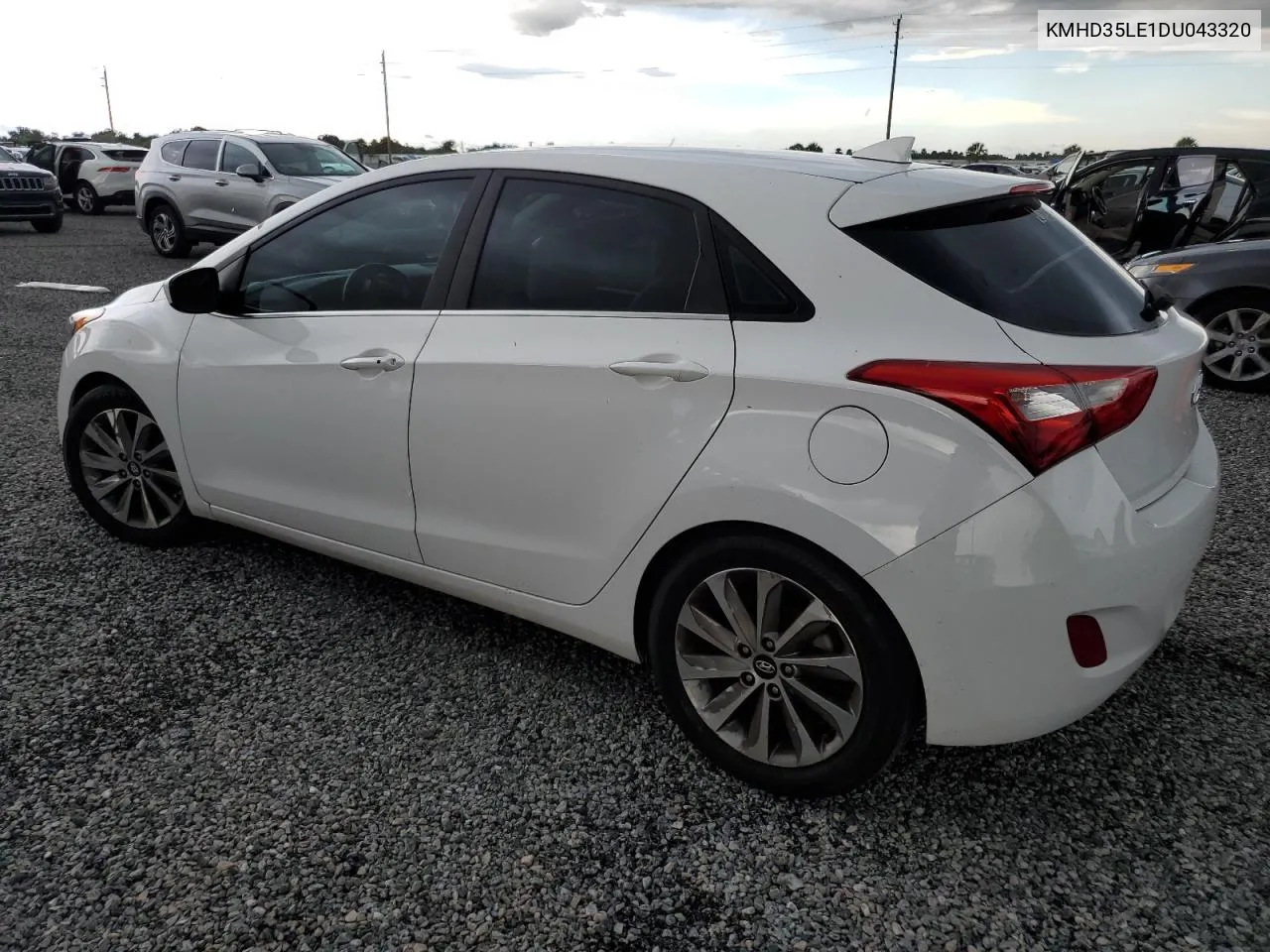 2013 Hyundai Elantra Gt VIN: KMHD35LE1DU043320 Lot: 74355754