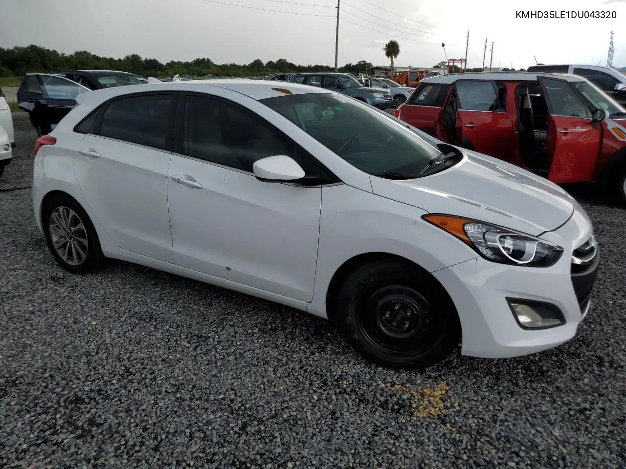 2013 Hyundai Elantra Gt VIN: KMHD35LE1DU043320 Lot: 74355754