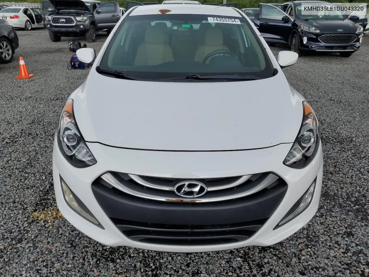 2013 Hyundai Elantra Gt VIN: KMHD35LE1DU043320 Lot: 74355754