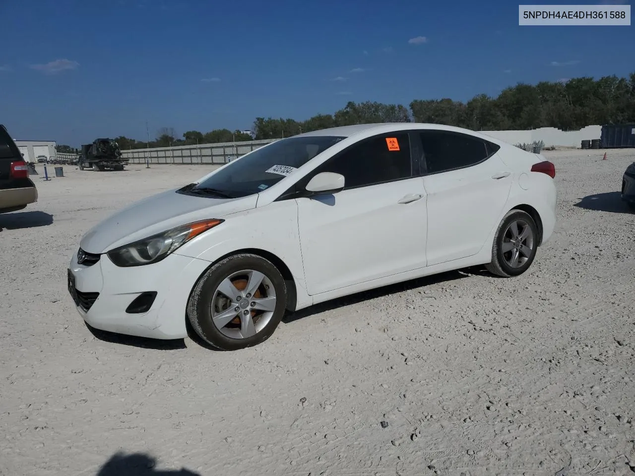 2013 Hyundai Elantra Gls VIN: 5NPDH4AE4DH361588 Lot: 74357034