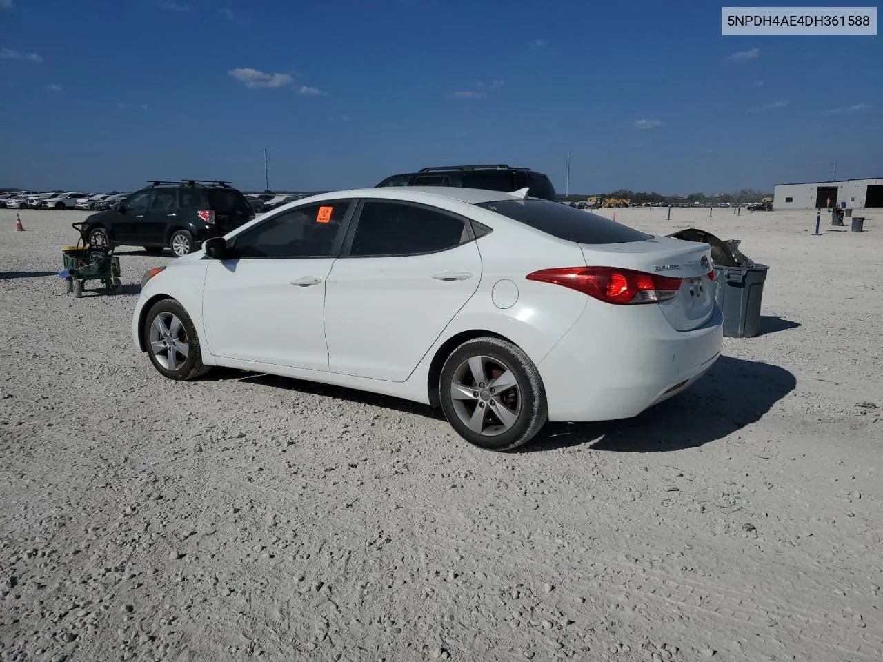 2013 Hyundai Elantra Gls VIN: 5NPDH4AE4DH361588 Lot: 74357034