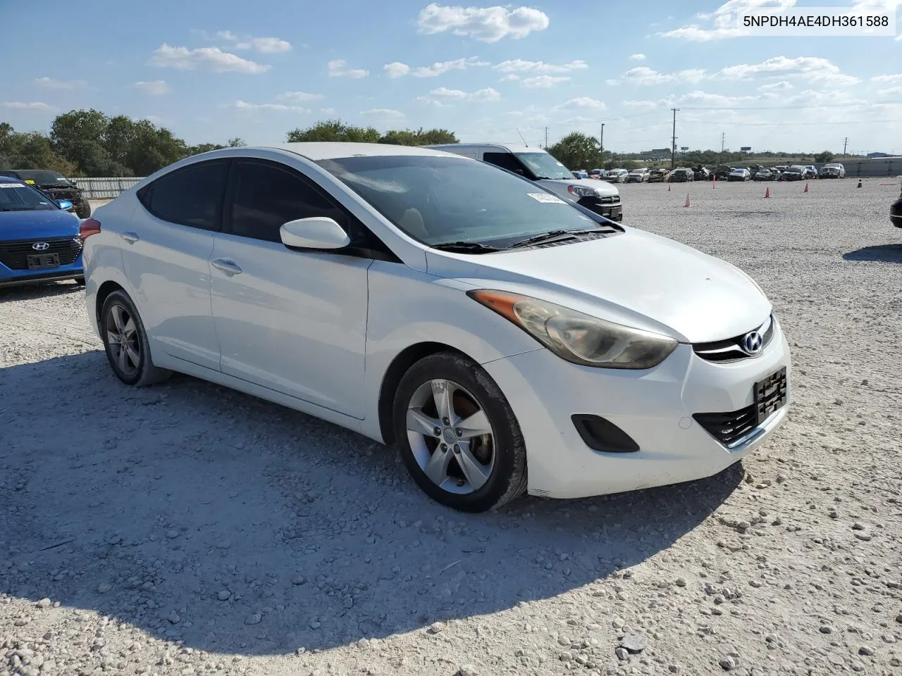 5NPDH4AE4DH361588 2013 Hyundai Elantra Gls