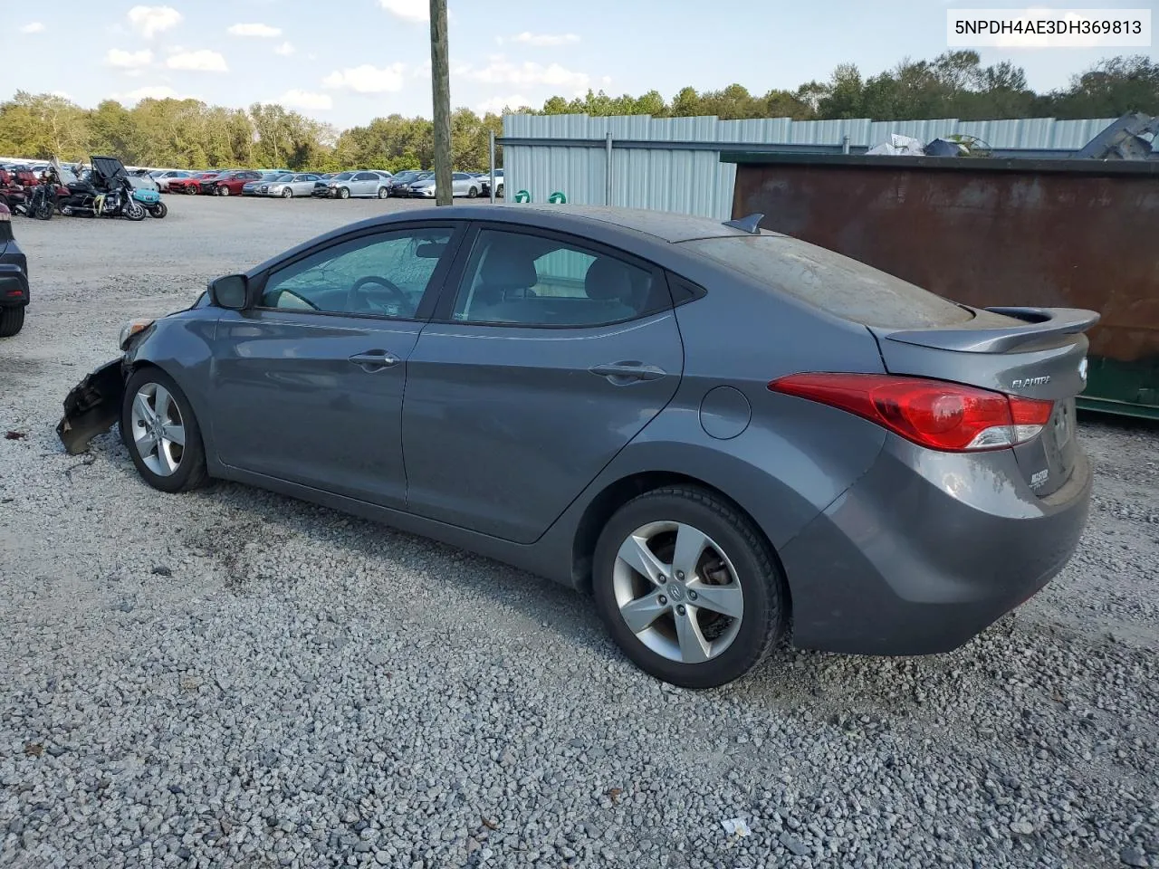 5NPDH4AE3DH369813 2013 Hyundai Elantra Gls