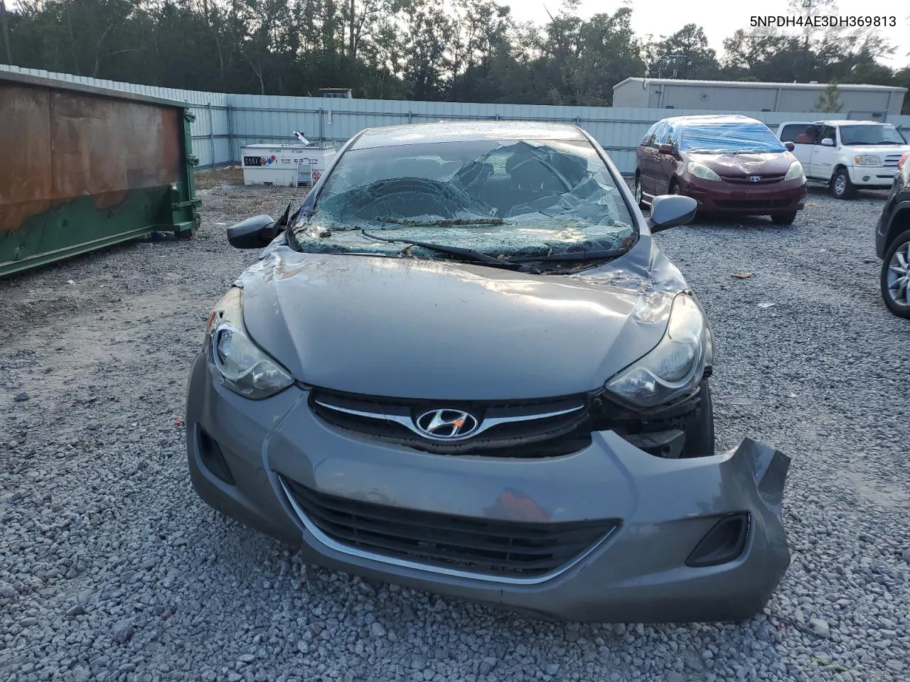 5NPDH4AE3DH369813 2013 Hyundai Elantra Gls