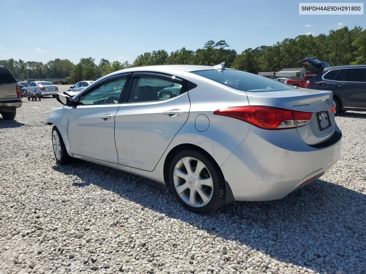 2013 Hyundai Elantra Gls VIN: 5NPDH4AE9DH291800 Lot: 74375824