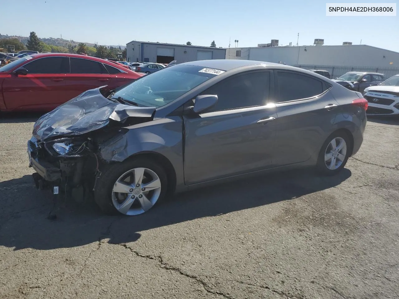 2013 Hyundai Elantra Gls VIN: 5NPDH4AE2DH368006 Lot: 74377144