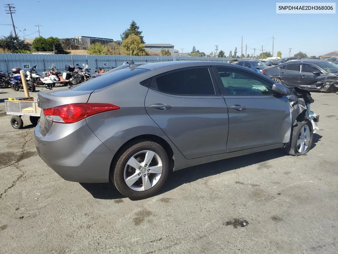 2013 Hyundai Elantra Gls VIN: 5NPDH4AE2DH368006 Lot: 74377144