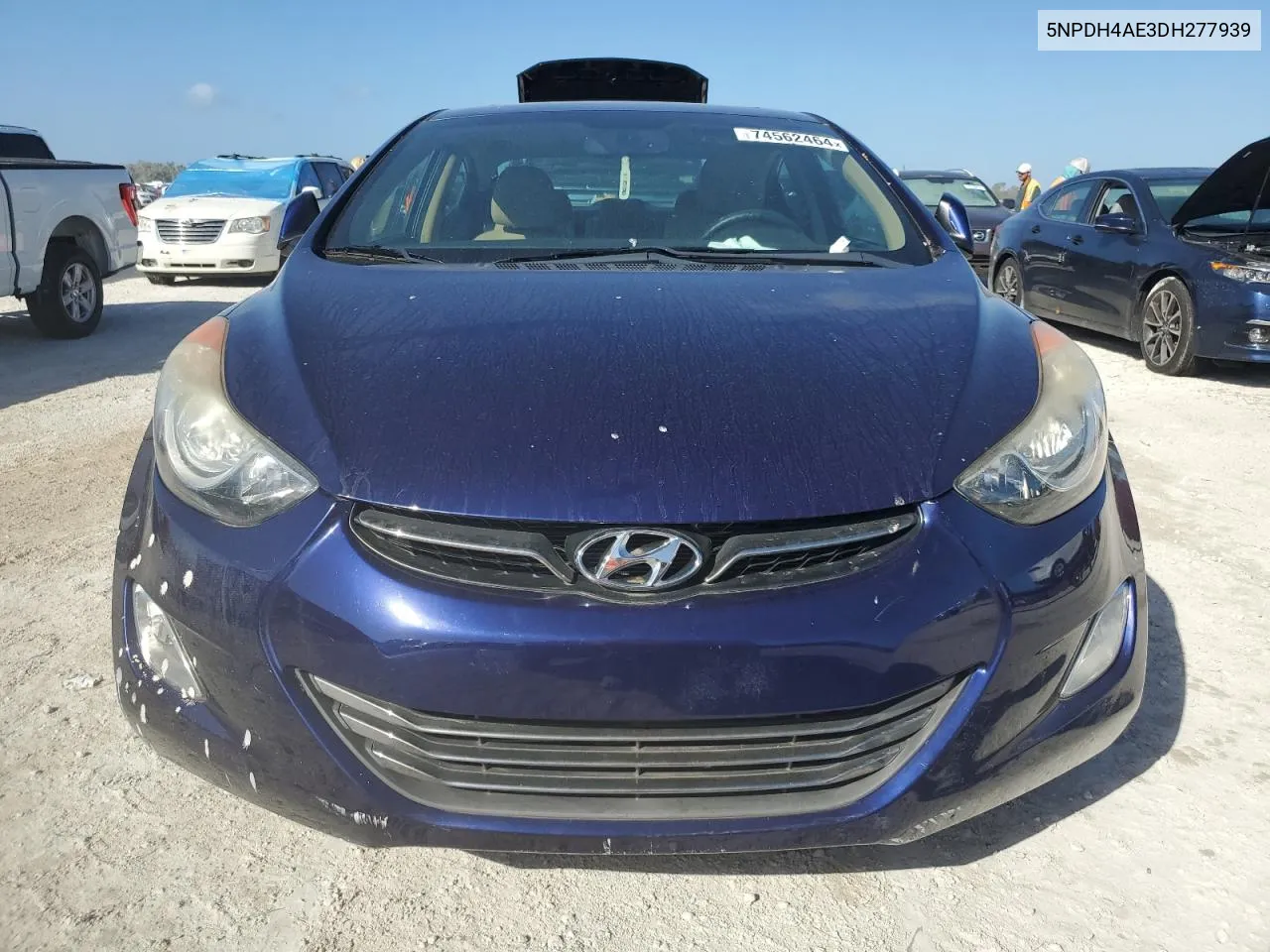 5NPDH4AE3DH277939 2013 Hyundai Elantra Gls