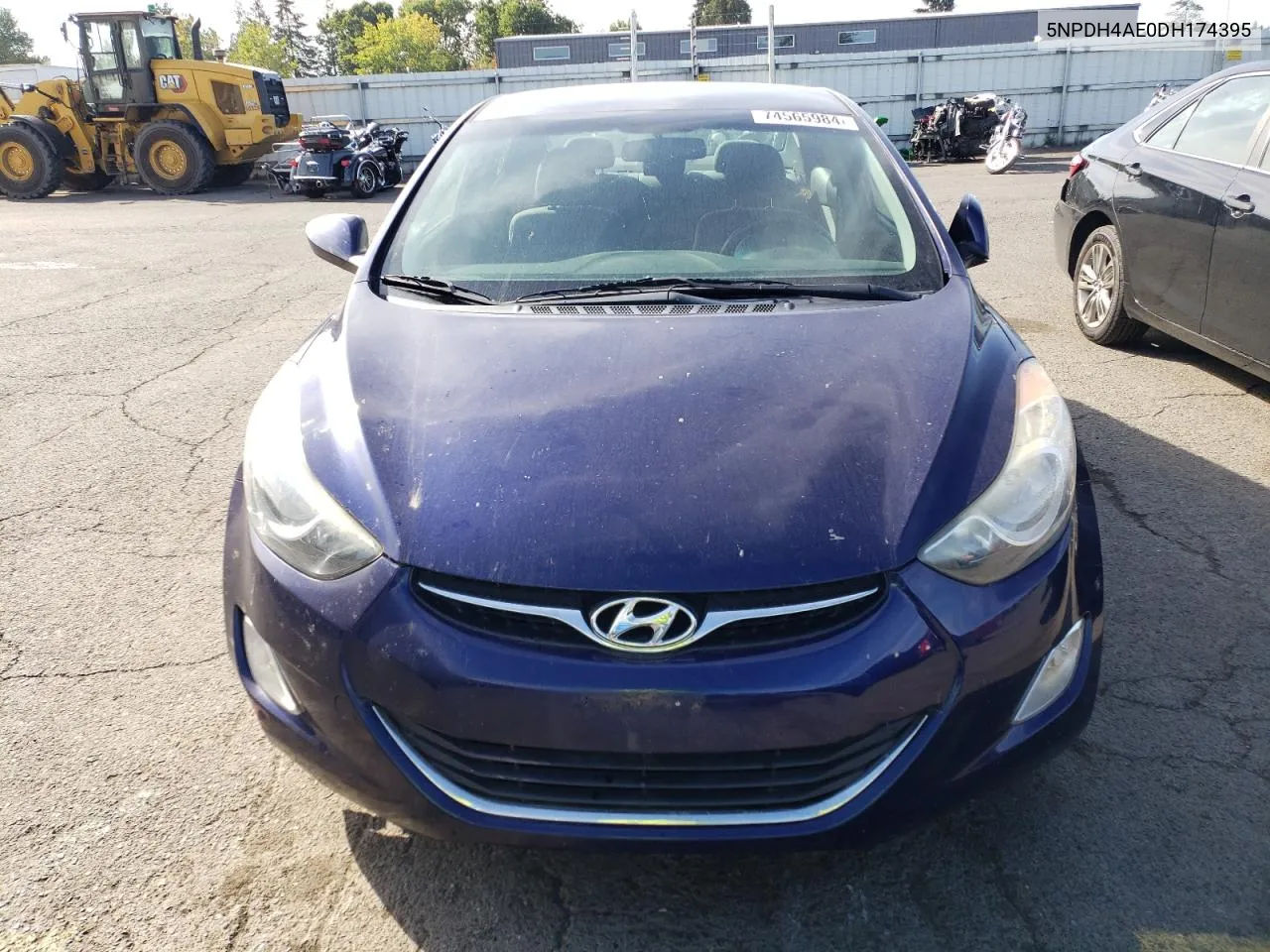 5NPDH4AE0DH174395 2013 Hyundai Elantra Gls