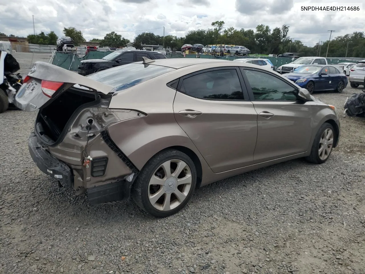 5NPDH4AE4DH214686 2013 Hyundai Elantra Gls