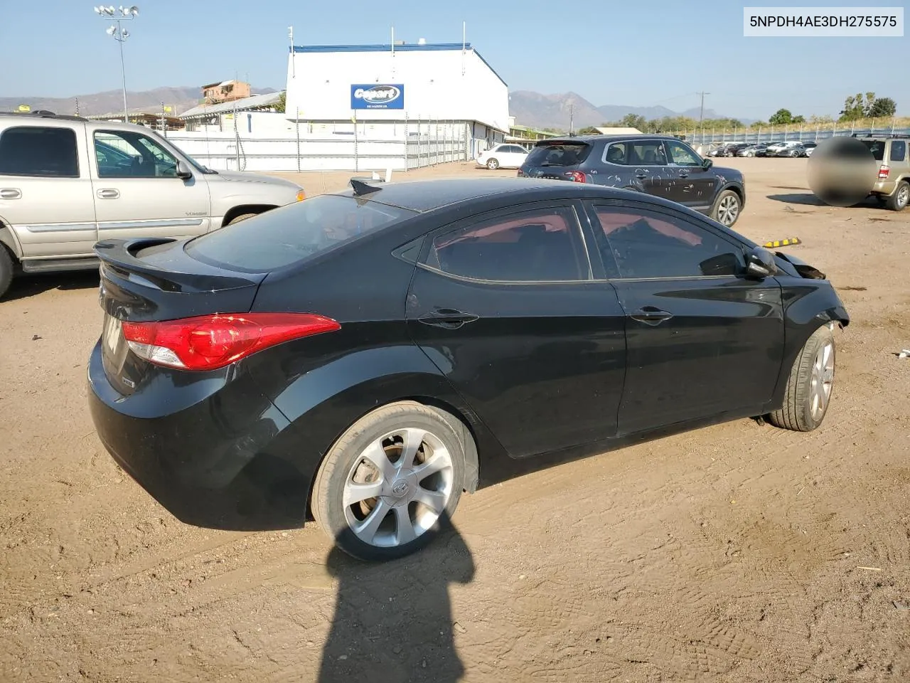 2013 Hyundai Elantra Gls VIN: 5NPDH4AE3DH275575 Lot: 74582584