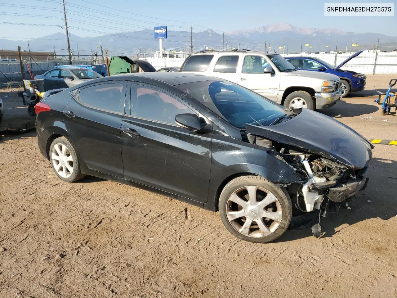 2013 Hyundai Elantra Gls VIN: 5NPDH4AE3DH275575 Lot: 74582584