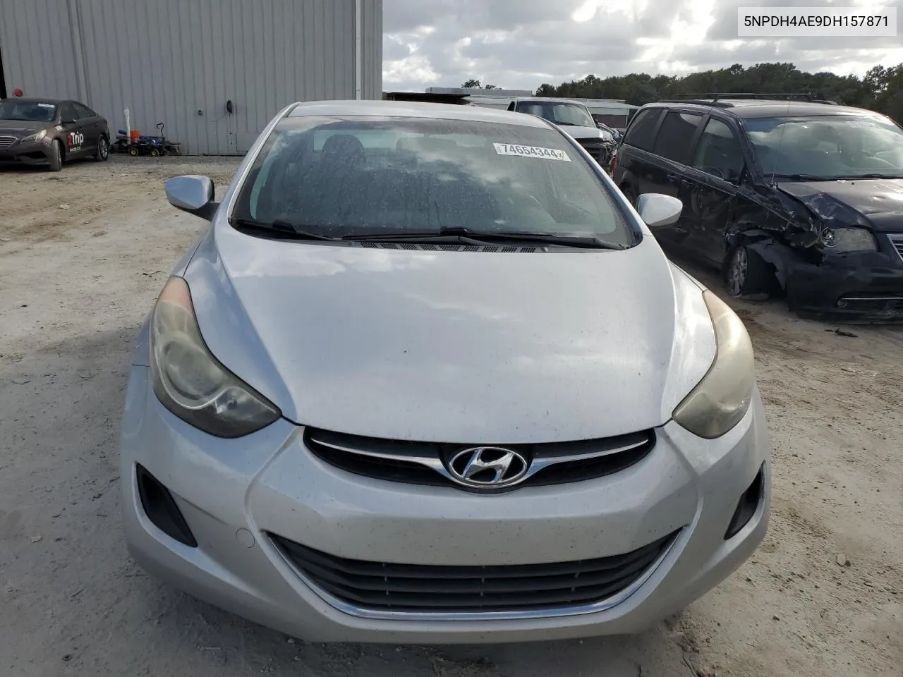 2013 Hyundai Elantra Gls VIN: 5NPDH4AE9DH157871 Lot: 74654344