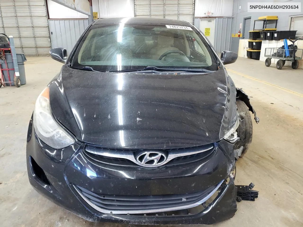 2013 Hyundai Elantra Gls VIN: 5NPDH4AE6DH293634 Lot: 74825234