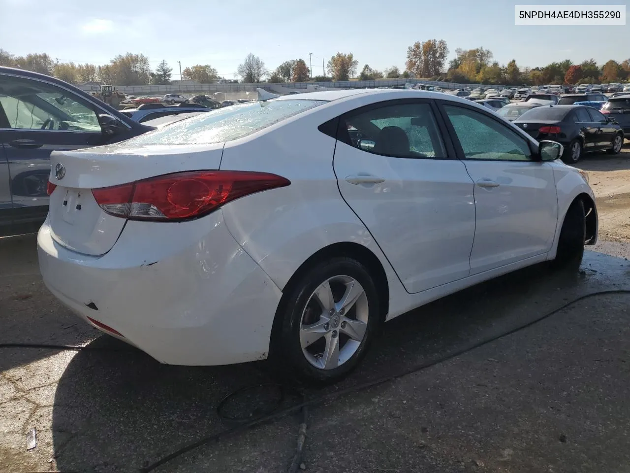 5NPDH4AE4DH355290 2013 Hyundai Elantra Gls