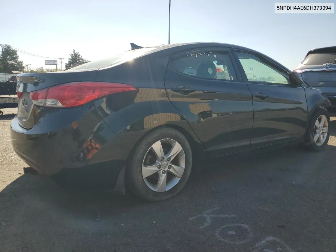 2013 Hyundai Elantra Gls VIN: 5NPDH4AE6DH373094 Lot: 75001104