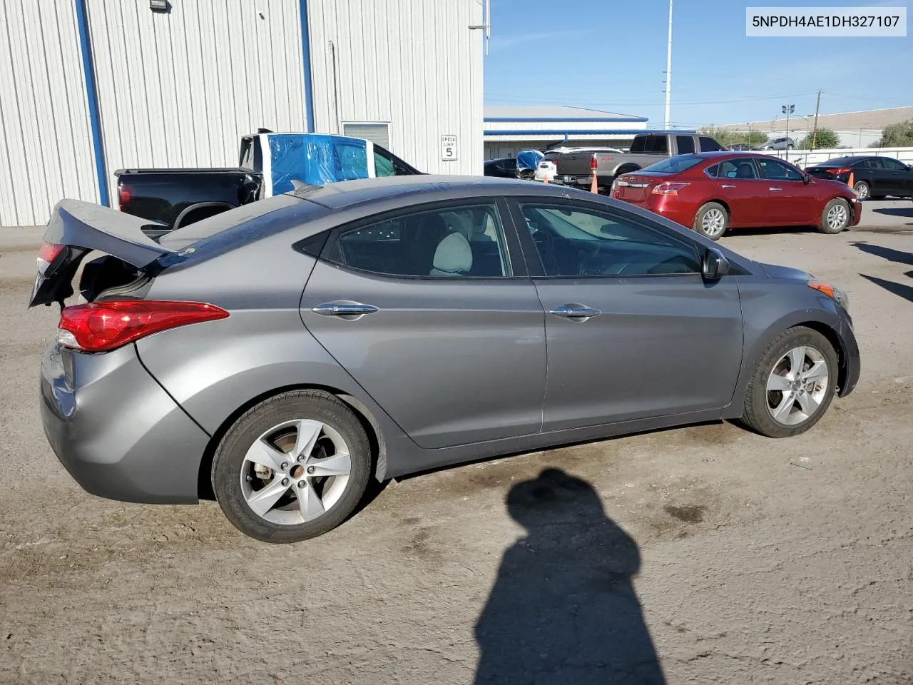 2013 Hyundai Elantra Gls VIN: 5NPDH4AE1DH327107 Lot: 75006334