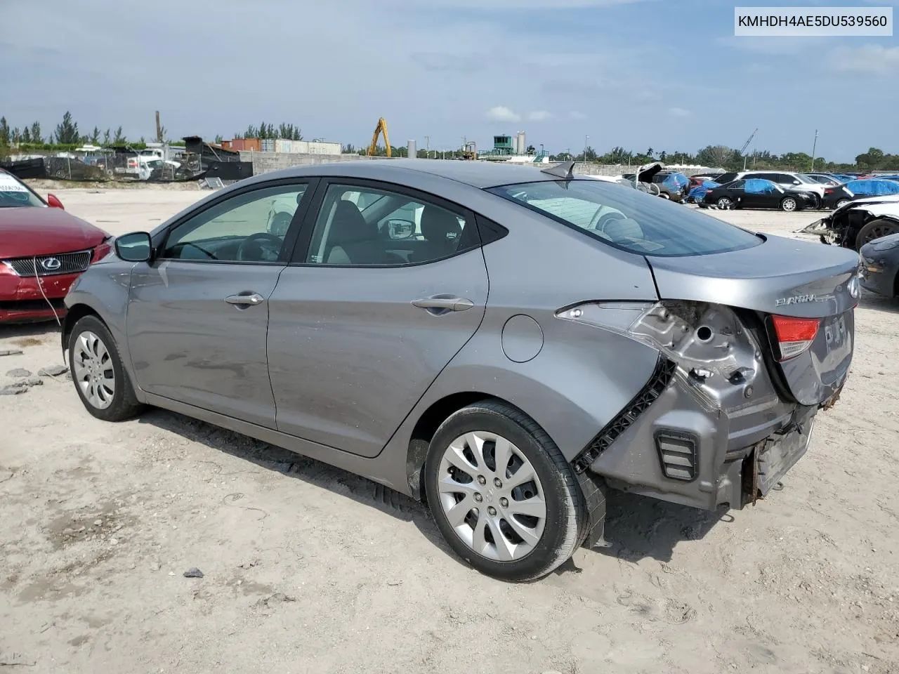 KMHDH4AE5DU539560 2013 Hyundai Elantra Gls