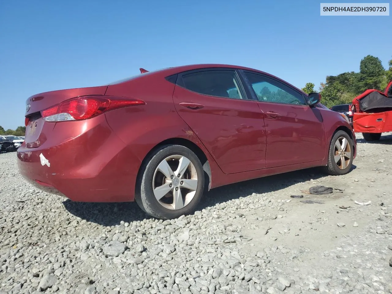 2013 Hyundai Elantra Gls VIN: 5NPDH4AE2DH390720 Lot: 75134324