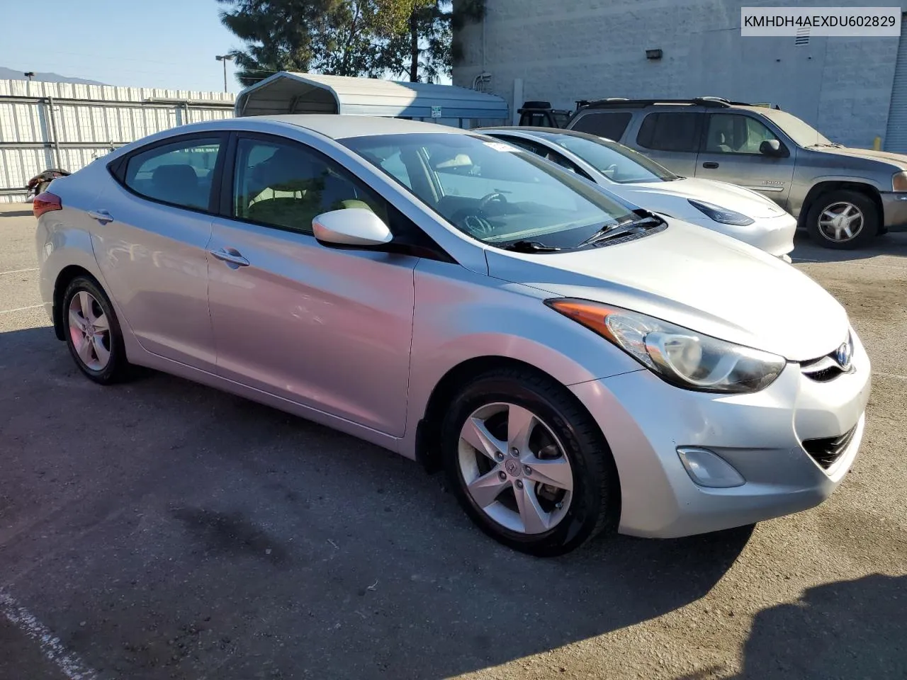 2013 Hyundai Elantra Gls VIN: KMHDH4AEXDU602829 Lot: 75140854