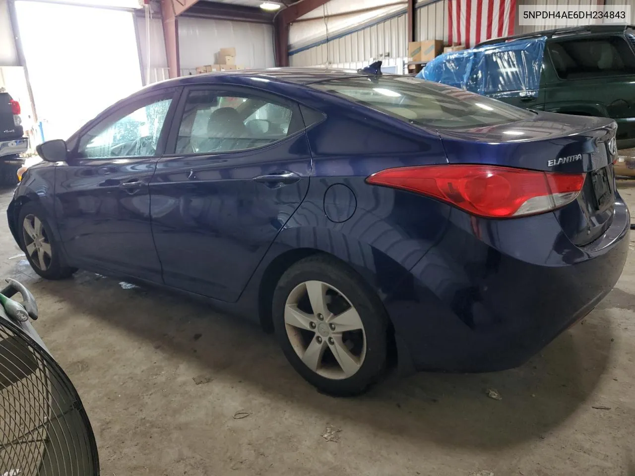 2013 Hyundai Elantra Gls VIN: 5NPDH4AE6DH234843 Lot: 75184944