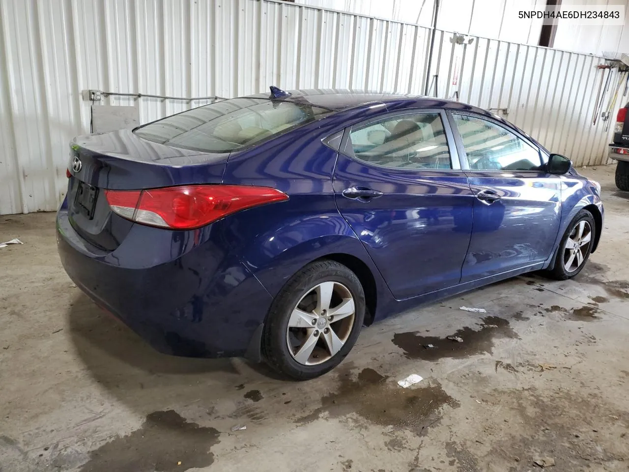 2013 Hyundai Elantra Gls VIN: 5NPDH4AE6DH234843 Lot: 75184944