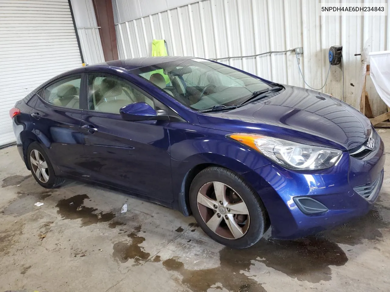 2013 Hyundai Elantra Gls VIN: 5NPDH4AE6DH234843 Lot: 75184944