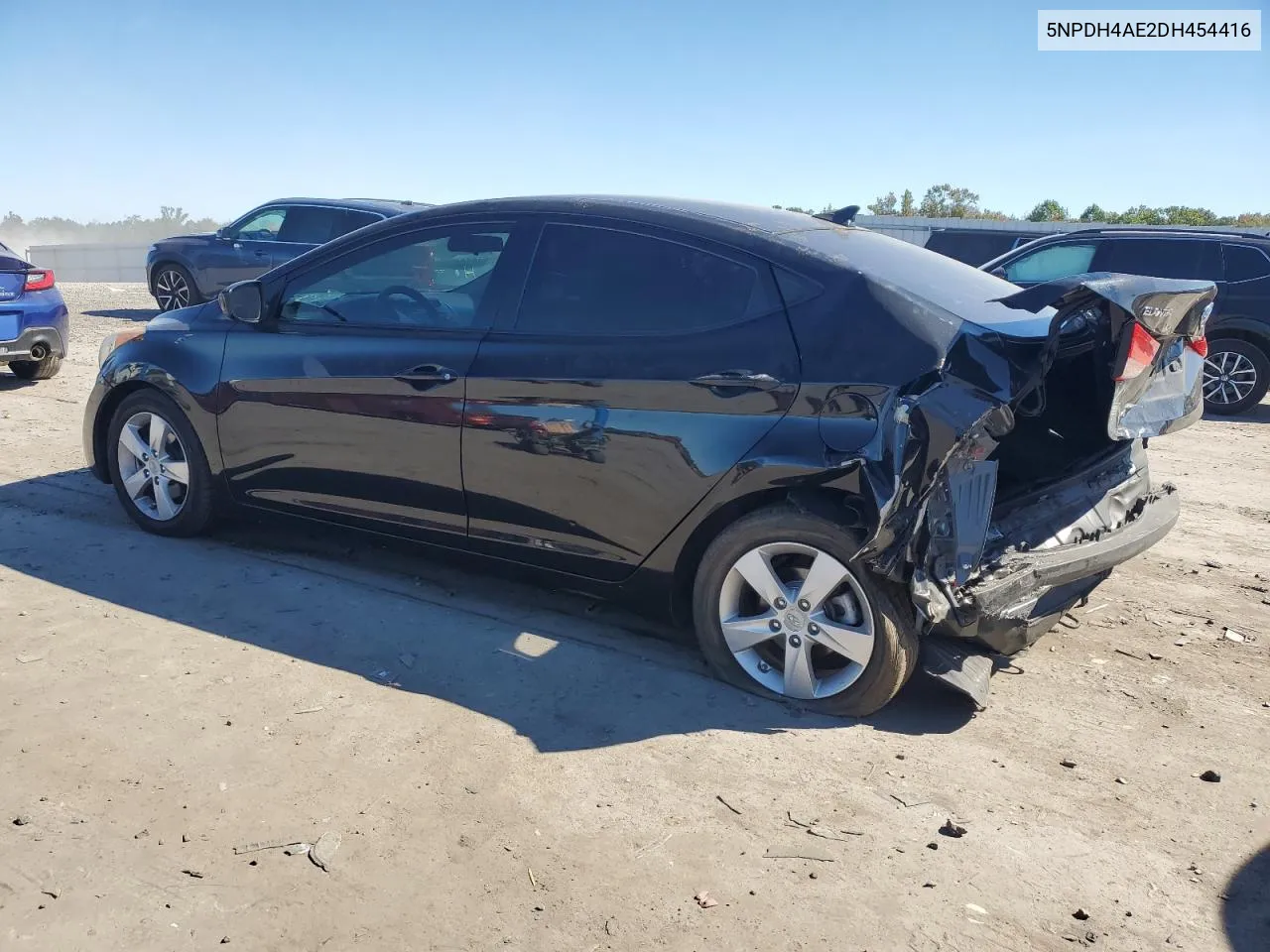 2013 Hyundai Elantra Gls VIN: 5NPDH4AE2DH454416 Lot: 75237344