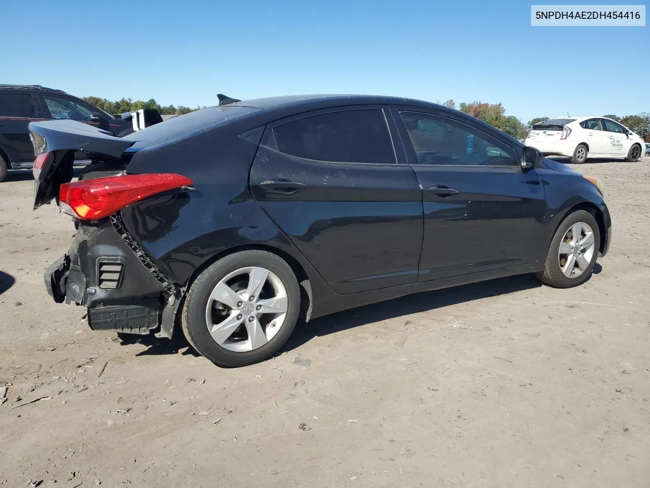 2013 Hyundai Elantra Gls VIN: 5NPDH4AE2DH454416 Lot: 75237344