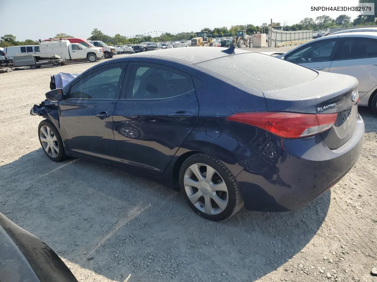 2013 Hyundai Elantra Gls VIN: 5NPDH4AE3DH382979 Lot: 75318254