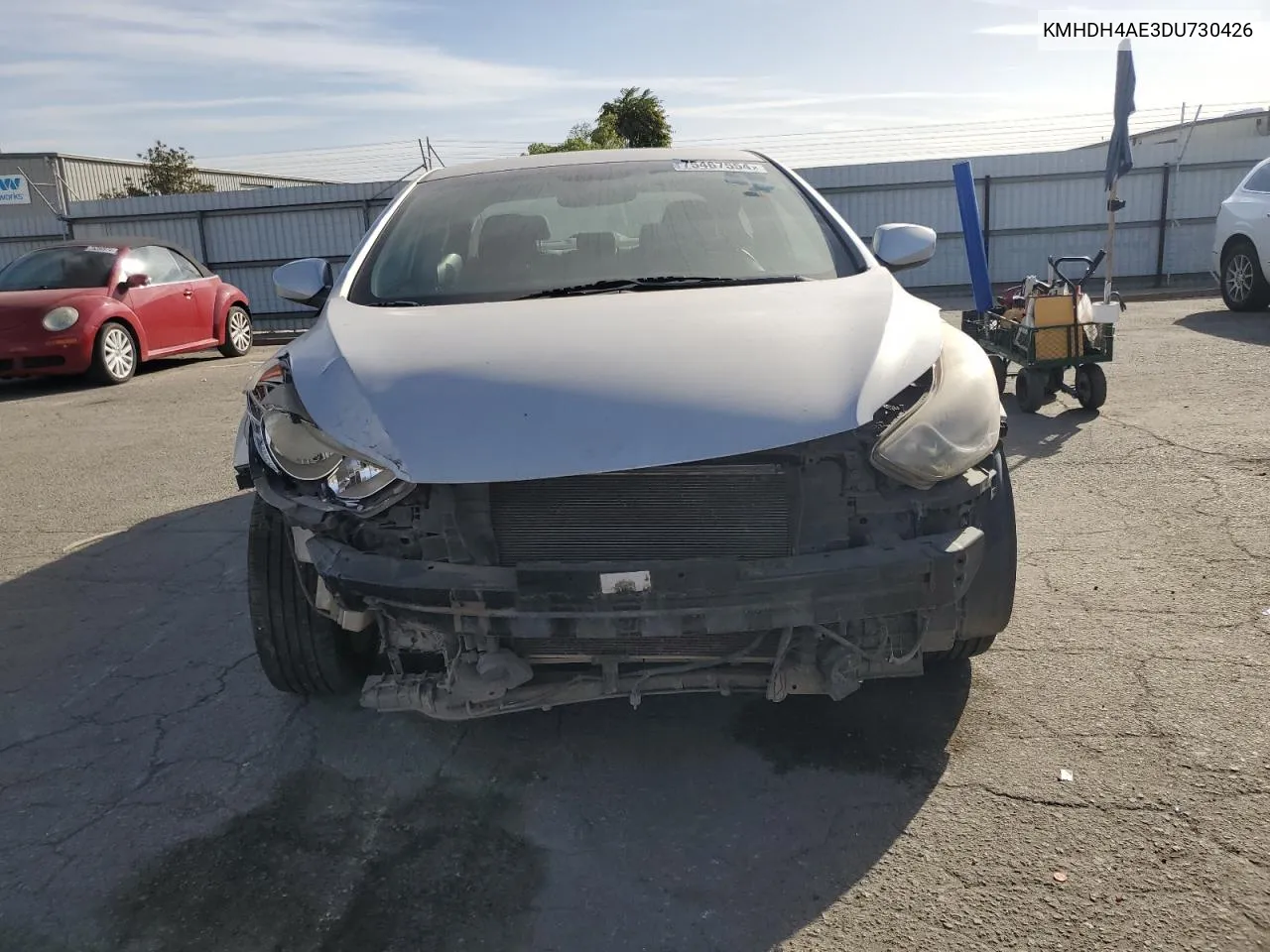 2013 Hyundai Elantra Gls VIN: KMHDH4AE3DU730426 Lot: 75467554