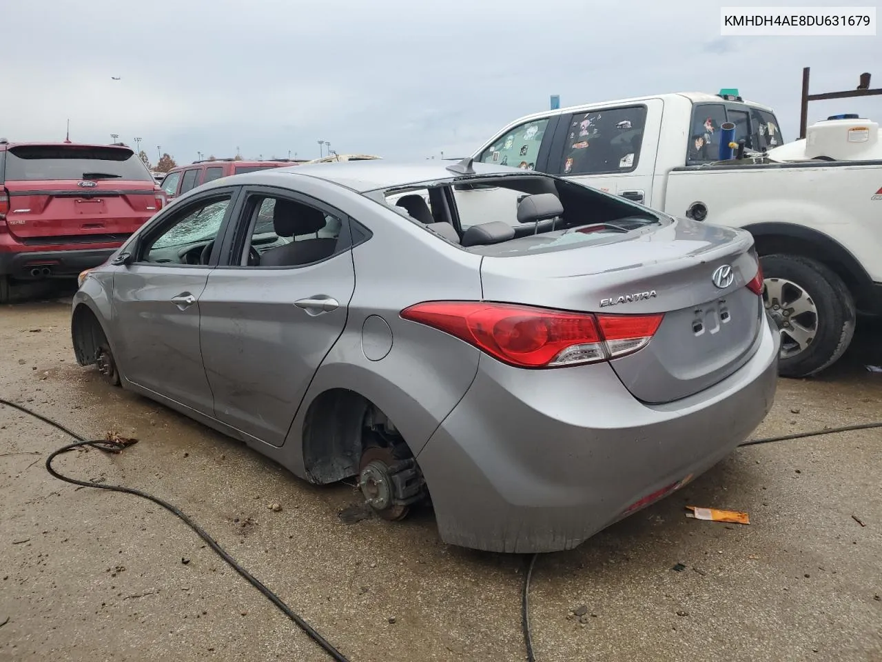 KMHDH4AE8DU631679 2013 Hyundai Elantra Gls