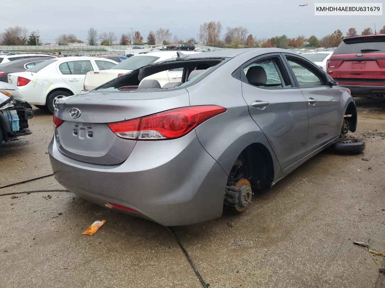 2013 Hyundai Elantra Gls VIN: KMHDH4AE8DU631679 Lot: 75524573