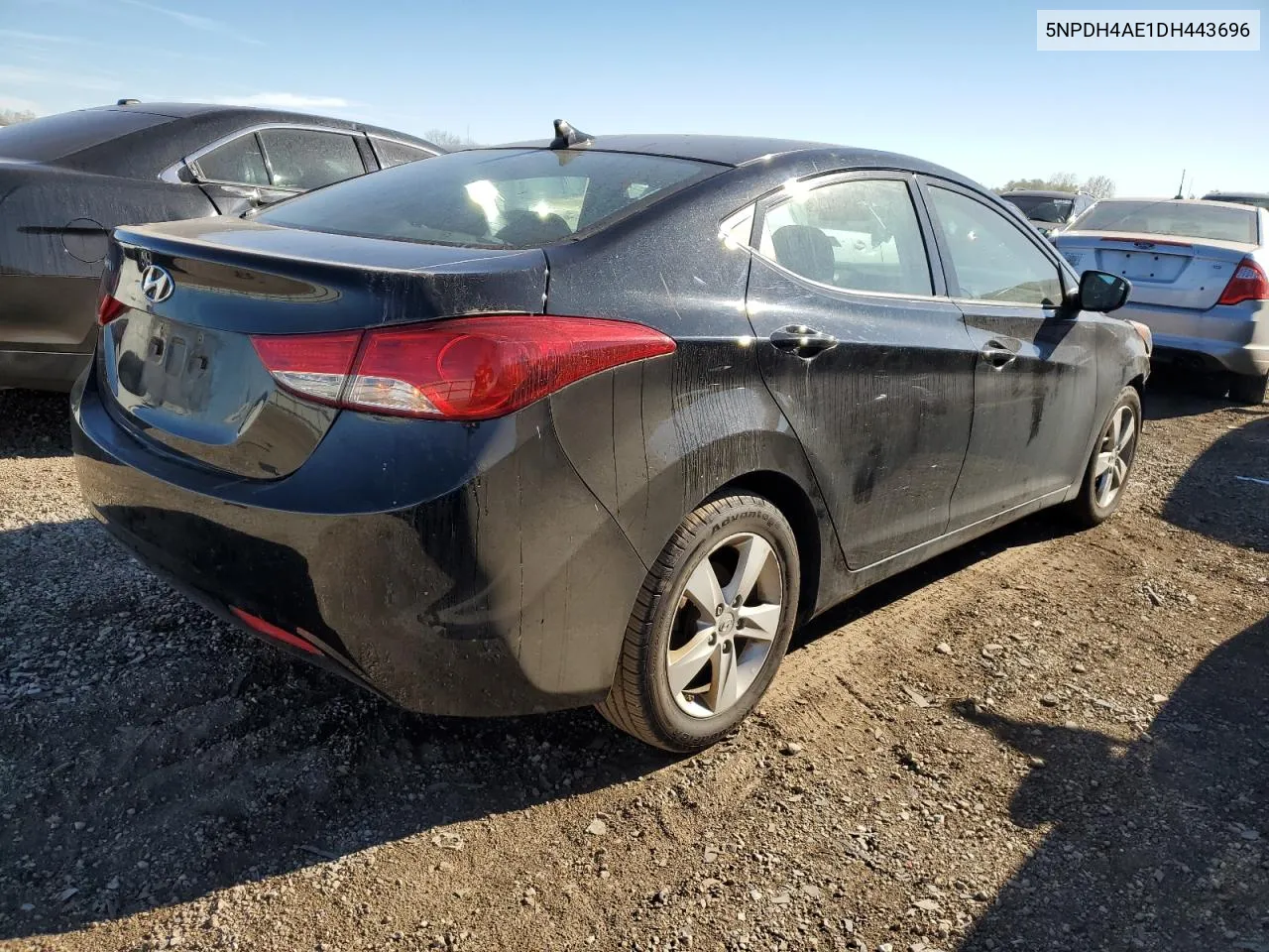 2013 Hyundai Elantra Gls VIN: 5NPDH4AE1DH443696 Lot: 75536274